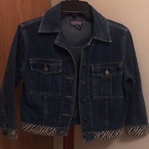 Denim jacket  3/4 sleeves